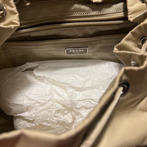 Prada Light Tan Backpack main image 5